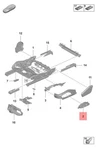 Genuine Porsche Cayenne Switch Module For Seat Left Painted 971959747ABHVO. Fixed Price $370.95.
