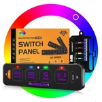 Auxbeam AS-R40 Rgb Gang Switch Panel Circuit Control Toggle Momentary Pulsed. Fixed Price $127.49.