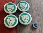 #g Set 4) 10-23 Jaguar X351 Xj Xe F-pace F-type I-pace Green Center Cap Oem 9W9M. Fixed Price $79.95.
