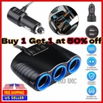 Car 12V Cigarette Lighter Socket Splitter 3.1A Usb Charger Power Adapter Outlet. Fixed Price $8.61.