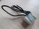 1997 Volvo White Connector W/wiring For Heated Mirror Switch #M267AL. Fixed Price $13.95.