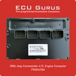 2006 Jeep Commander 4.7L Engine Computer P56044766 "vin Programmed" Ecm Pcm Ecu. Fixed Price $279.95.