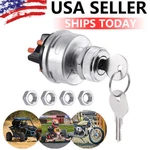 Universal Ignition Starter Switch For Car Tractor Trailer Truck W/ 2 Us. Fixed Price $9.15.