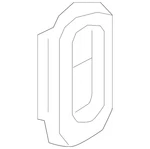 Genuine Audi Trunk Lid Trim 8S7-867-969. Fixed Price $19.12.