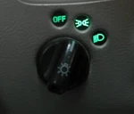Oem Ford Explorer Mountaineer Headlight Switch 3L5Z11654BA Green Bulb. Fixed Price $24.99.