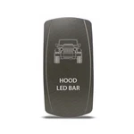 CH4X4 Gray Series Rocker For Jeep Jk Hood Led Bar Symbol - White. Fixed Price $17.98.