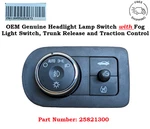 06-13 Chevy Impala Headlights Fog Switch Traction Control Trunk Release. Fixed Price $22.99.