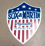 Gtx Charger Cuda Challenger Nos New Large Sticker Decal Sox Martin 100% Factory. Fixed Price $21.95.