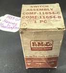 Vintage Auto Part: Fomoco COMF-11654C Headlamp Switch Assembly 1959-1960 Mercury. Fixed Price $62.99.