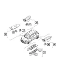 Genuine Mopar Front Door Switch And Bezel 6AU03LXHAA. Fixed Price $198.97.