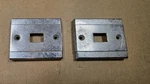 Pair Of Original 1961-1963 Lincoln Power Window Switch Bezels #C1VF-14A020A. Fixed Price $34.95.