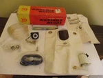 Nos 1940'S-50'S Automobile Electric Powered Windshield Washer Kit.. Fixed Price $34.95.