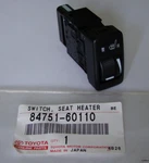 Toyota Oem Genuine Switch, Seat Heater 84751-60110. Fixed Price $119.54.