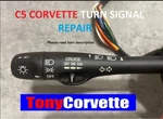 1997-2004 Corvette C5 Headlight Turn Signal Combination Switch *repair Service*. Fixed Price $175.00.