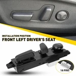 Power Seat Control Switch For Hyundai Sonata 2015-2019 Tucson 16 17-20 Driver. Fixed Price $28.49.