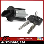 Ignition Lock Cylinder With Key Ford Lincoln Mercury Models Black Bezel. Fixed Price $26.99.