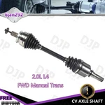 Front Driver Side Cv Axle Shaft For 2004-2005 Mazda 3 2.0L L4 Fwd Manual Trans. Fixed Price $151.16.
