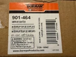 Dorman 901-464 Front Driver Side Power Mirror Switch Left Door Compatible. Fixed Price $28.99.