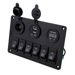 Switch Panel For Car Atv Utv Dual Usb Charger Cigarette Lighter Socket Voltmeter. Fixed Price $28.49.