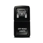 CH4X4 Rocker Switch V2 Off-road Ligths Symbol Vertical Amber Led. Fixed Price $17.98.