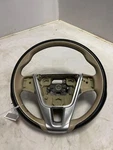 14-16 Volvo XC60 Steering Wheel Black/tan Leather W/o Heat Paddles 31418285. Fixed Price $139.66.