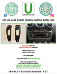 Fits/for Ferrari 430 Window Stwitch Bezel Kit Part# 67970500,67970400. Fixed Price $150.00.
