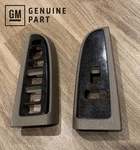 2003 - 2006 Gmc Sierra Yukon Denali Window Switch Bezel Med Ntrl Woodgrain Oem. Fixed Price $60.00.