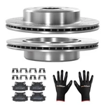Rear Brake Rotors & Ceramic Pads Kit For Dodge Challenger Charger Magnum S53024. Fixed Price $99.98.