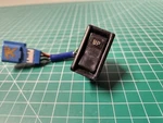 92-95 Toyota 4RUNNER Rear Tailgate Window Up & Down Switch 181454 (blue Plug). Fixed Price $78.00.