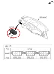Stinger Ck Side Crash Pad Switch Assy 2018-2020 Genuine New Kia. Fixed Price $108.23.