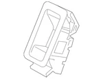 Genuine Volkswagen Lift Gate Switch Bezel 1K8-959-527-C-9B9. Fixed Price $19.72.