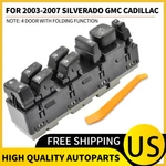 Front Driver Left Side Power Window Switch Black For Chevy Silverado #15112971. Fixed Price $39.89.