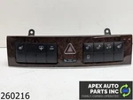 Oem 2005 Mercedes C240 2.6L Amg Dash Heated Seat Hazard Light Switch Control. Fixed Price $69.99.