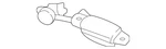 Genuine Acura Switch Sub-assembly Tailgate Opener 74811-TZ5-A01. Fixed Price $71.09.
