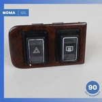 84-91 Jaguar Xjs Emergency Hazard Button & Heated Switch Set W/ Bezel Oem. Fixed Price $77.23.