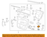 Gm Oem 07-12 Acadia Front Door Interior Trim-window Switch 22895548. Fixed Price $21.95.