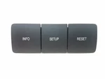 2010 Ford Focus Dash Switch - Info / Setup Reset *black*. Fixed Price $14.70.