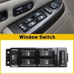 Left Power Window Master Control Switch For Chevy Silverado Suburban Tahoe 00-02. Fixed Price $21.84.
