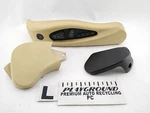 Bmw 650I E64 Set Of Front Left Seat Trim With Switches Black & Beige 06-10. Fixed Price $65.92.