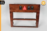 98-03 Mercedes W210 E430 E320 Center Console Dash Trim Switch Hazard Wood Oem. Fixed Price $69.23.