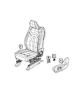 Genuine Mopar Power Seat Switch Passenger 68233978AC. Fixed Price $43.61.