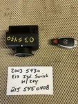 2003 Mercedes W220 S500 S430 CL500 Ignition Switch With Key 2155450408. Fixed Price $200.00.