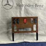 82-91 Mercedes W126 500SEL 420SEL Center Climate Control Woodtrim 1266830235 Oem. Fixed Price $118.50.