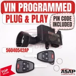 56040542AP Chrysler 300 Dodge Charger 2006-2007 Receiver Module Plug N Go. Fixed Price $289.99.