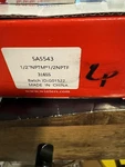 Winters Instruments 1/2" Npt 316 Adjustable Snubber Pressure Gauge SAS543. Fixed Price $79.99.