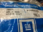Nos 10026353 Headlight Pull Knob Rod 1983 1984 Pontiac Firebird Fiero Trans Am. Fixed Price $55.00.