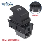 Electric Window Control Switch For Vw Golf Gti 7 Passat B8 Tiguan 5G0959855H. Fixed Price $10.99.