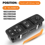 Left Master Power Window Control Switch For 11-17 Dodge Charger Chrysler 200 300. Fixed Price $26.99.