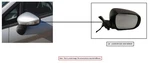 Left Blk Side View Mirror Oem 18-20 Nissan Pathfindr 1YR Wrnty 963029PJ9D. Fixed Price $75.00.