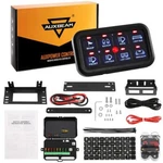Auxbeam Touch Control 8 Gang Switch Panel Blue Circuit Electronic Relay System. Fixed Price $169.99.